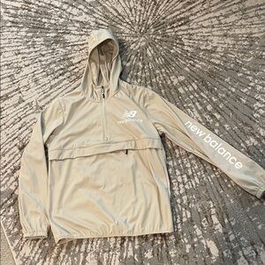 New Balance Light Tan Pullover Jacket